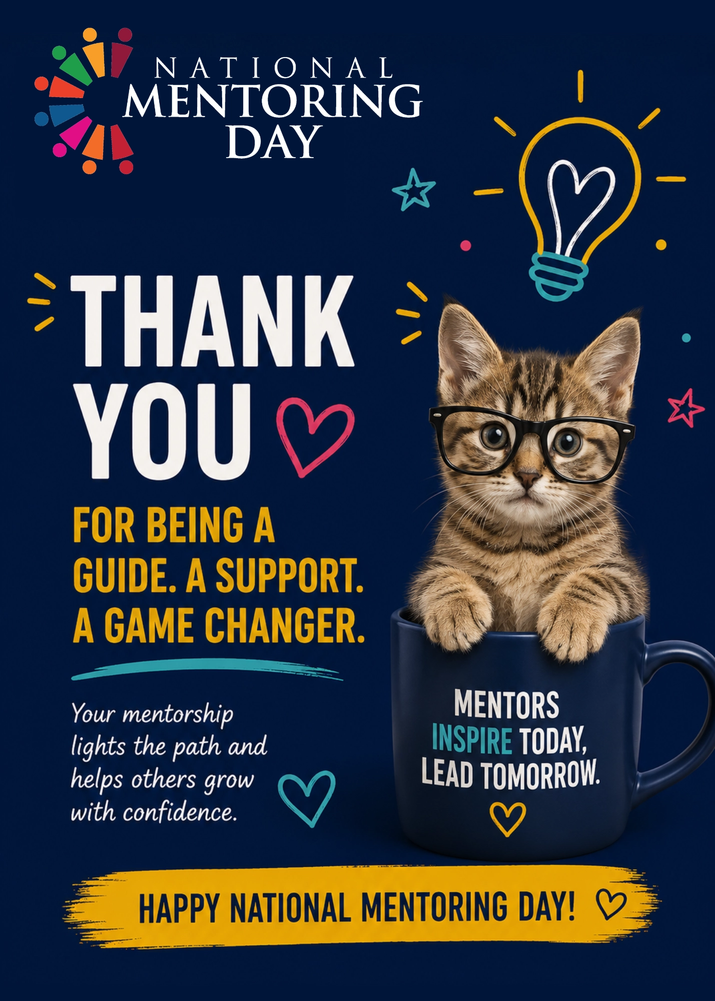 Click Here to View Thank You Mentor Card 16 Full Size